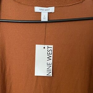 Nine West Terracotta Knit Top